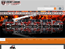 Tablet Screenshot of chewslandingfire.org